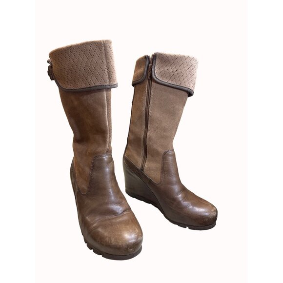 Merrell Shoes - Merrell women’s brown mid calf boots shoes size 8 SKU 5422
